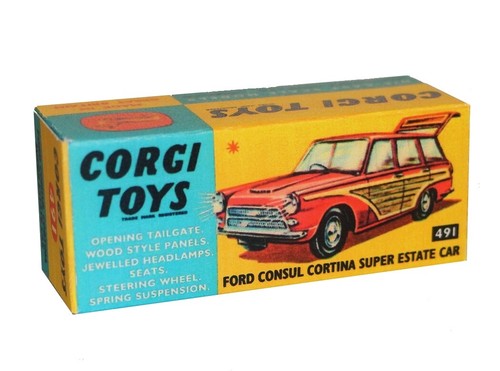 Corgi toys boîte box - , repro