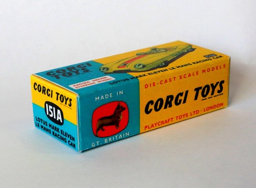 Corgi toys boîte box - , repro
