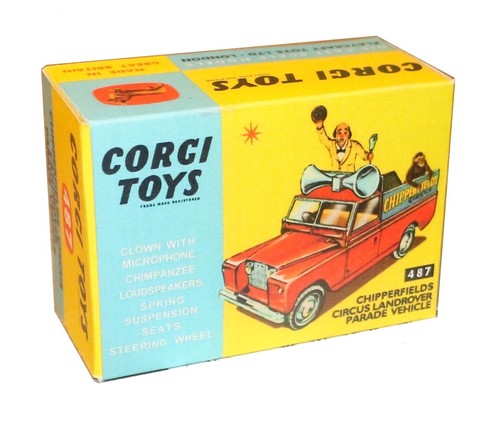 Corgi toys boîte - , repro