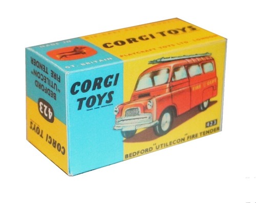 Corgi toys boîte - box, repro