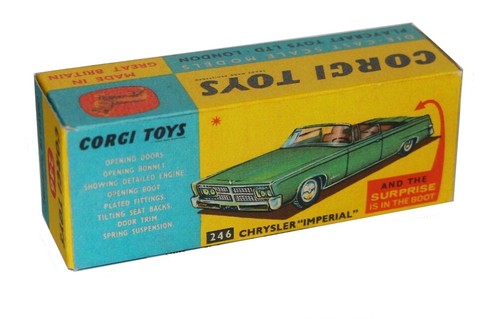 Corgi toys boîte - , box