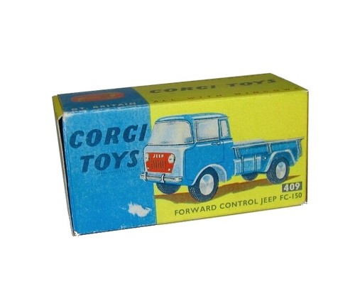 Corgi toys boîte - box, repro
