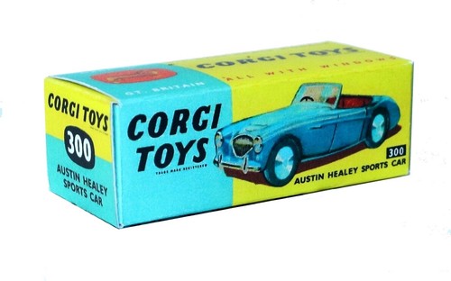 Corgi toys boîte - box, repro