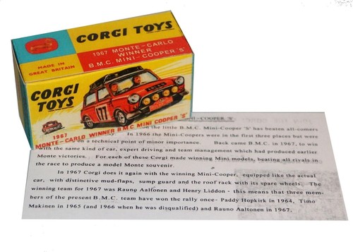Corgi toys boîte - , box