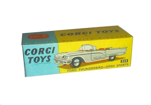Corgi toys boîte box repro