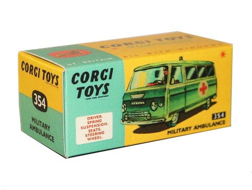 Corgi toys boîte box repro