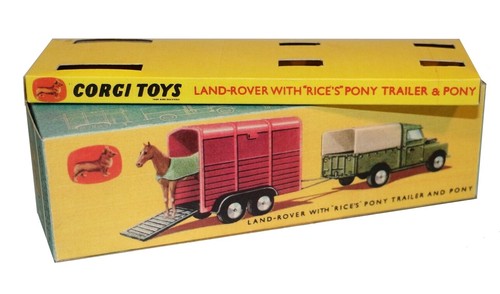 Corgi toys boîte - , repro
