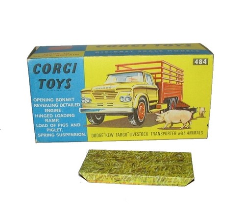 Corgi toys boîte box repro