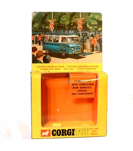 Corgi toys boîte - box, repro