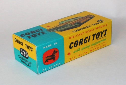 Corgi toys boîte - , repro