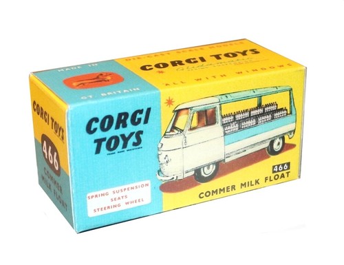 Corgi toys boîte box repro
