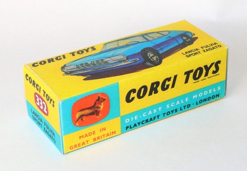 Corgi toys boîte box - , repro