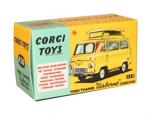 Corgi toys boîte box repro