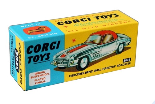 Corgi toys boîte - , repro