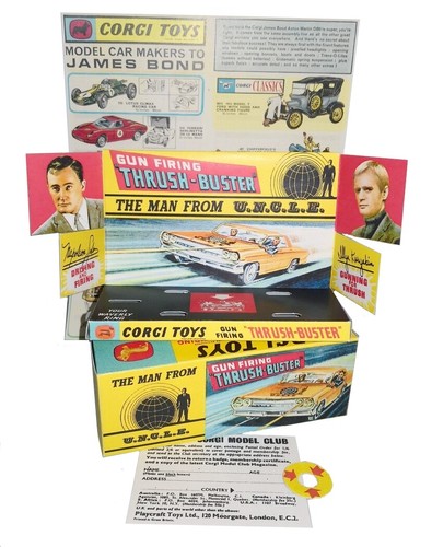 Corgi toys boîte box repro
