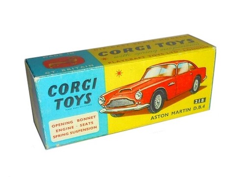 Corgi toys boîte box repro